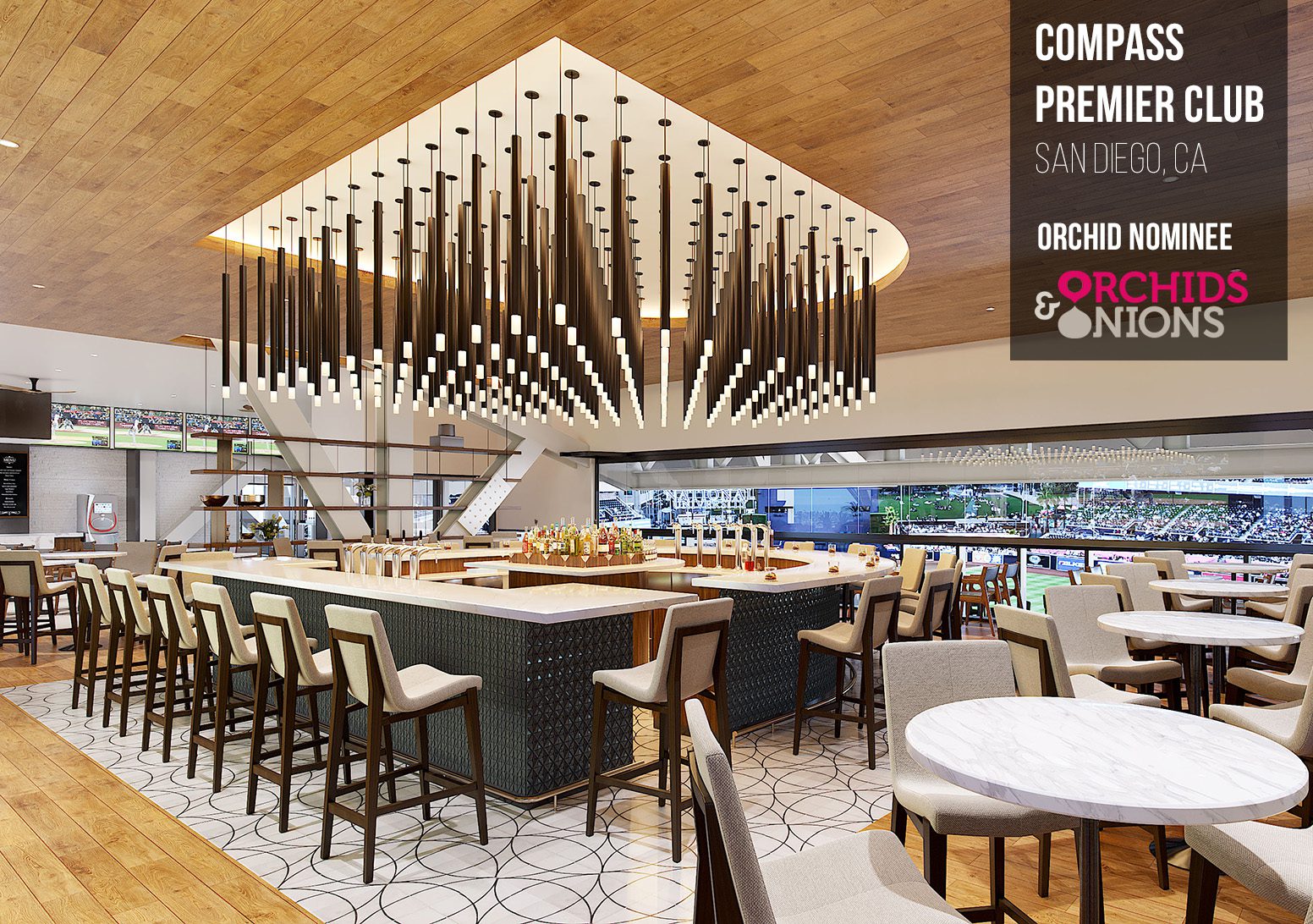 Compass Premier Club and Cutwater Spirits Coronado Club Nominated for 2021  SDAF Orchid Awards - Carrier Johnson + CULTURE